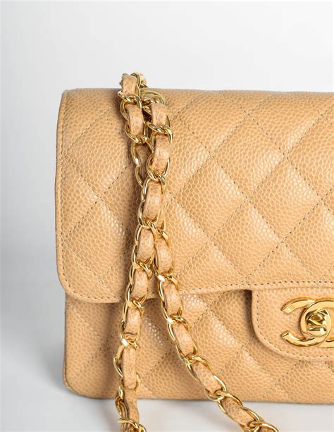 chanel bag beige color